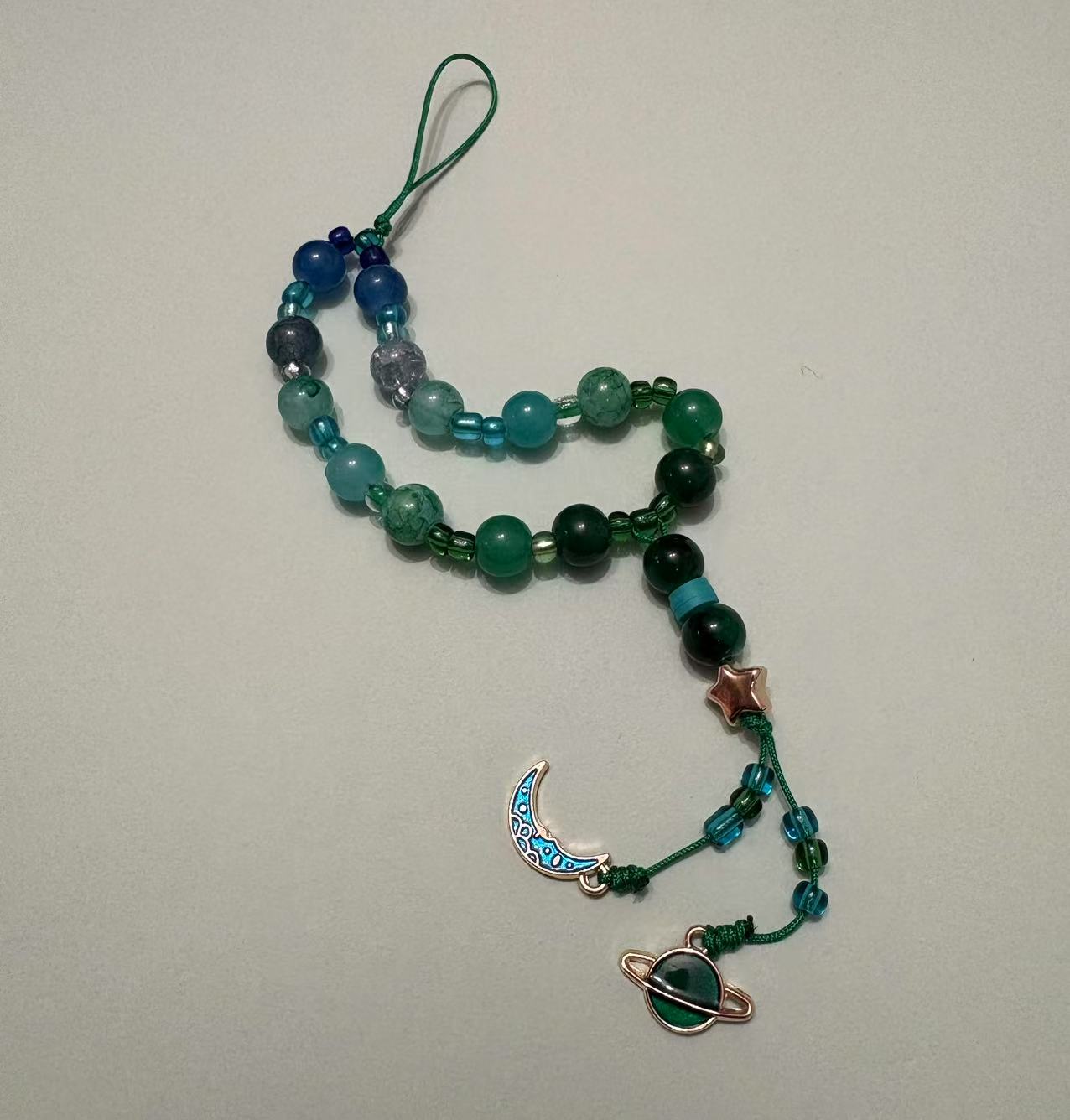 Phone Chain Green
