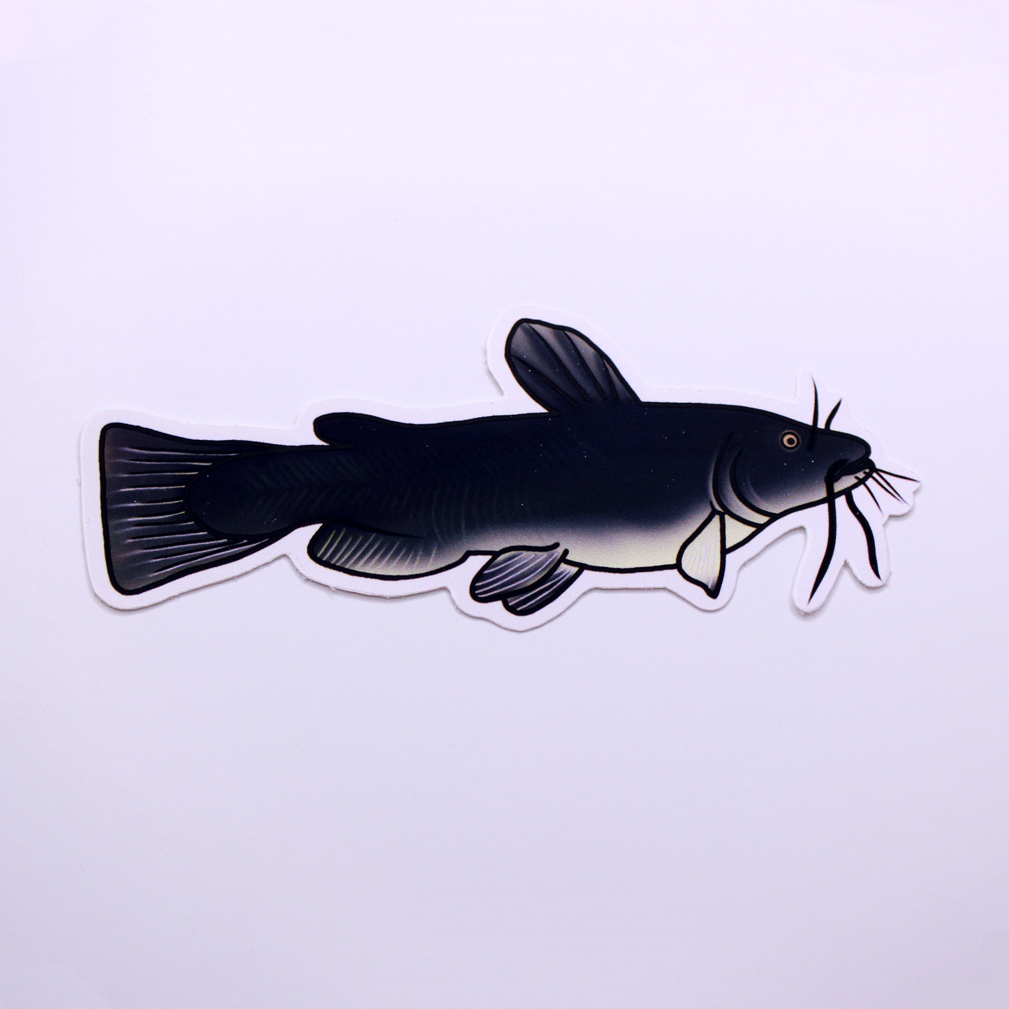 Catfish Die Cut Sticker