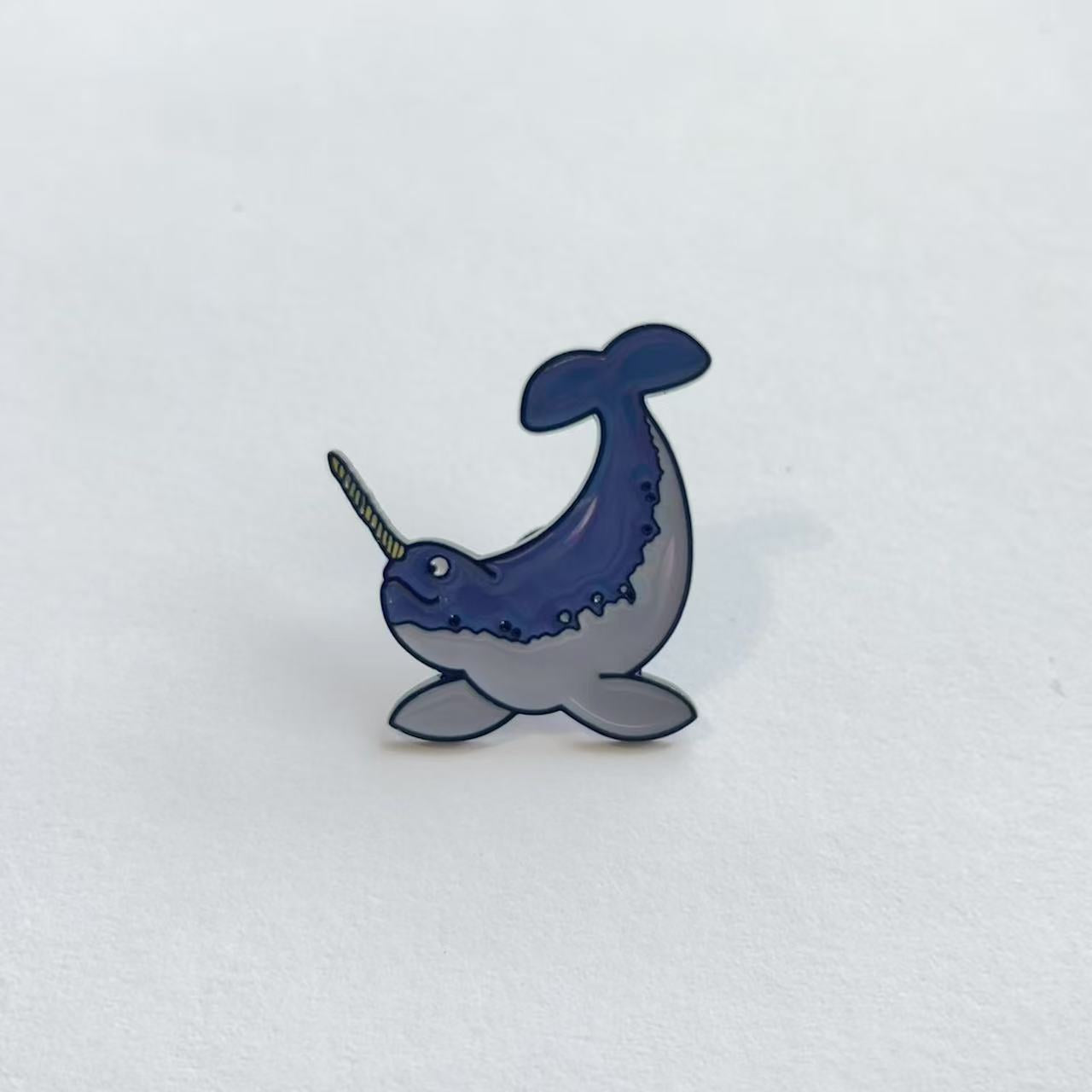 Narwhal Enamel Pin