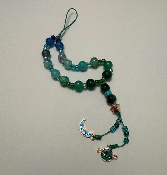 Phone Chain Green
