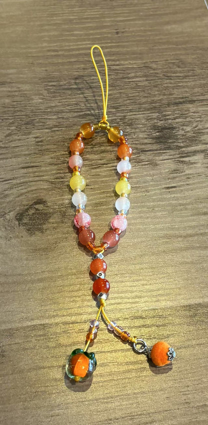 Orange Phone Chain