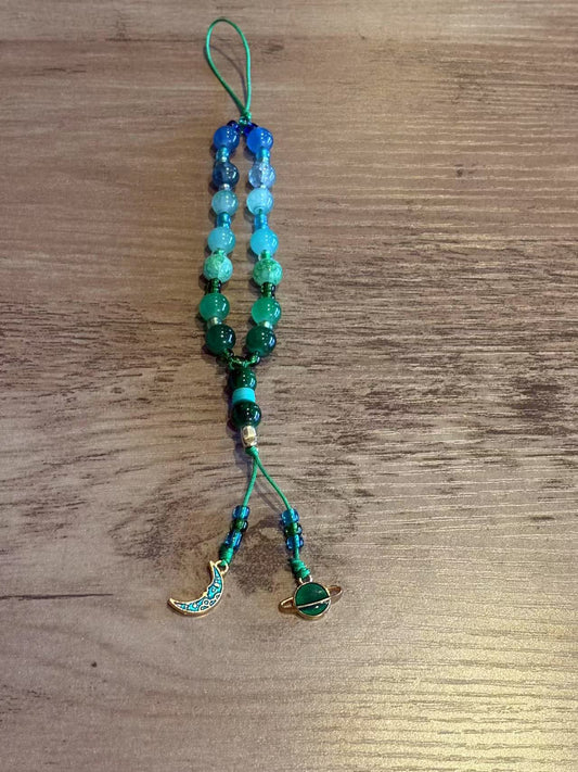 Phone Chain Green
