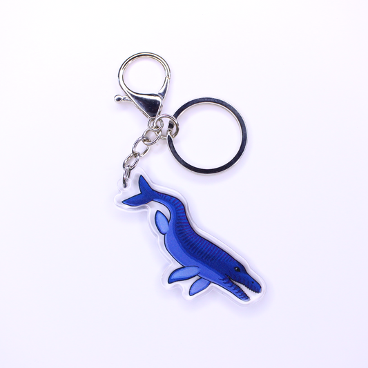 Mosasaur Keychain