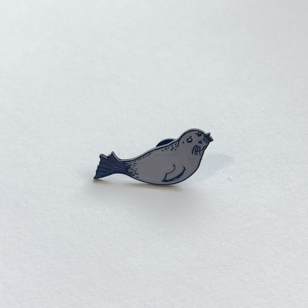 Harbour Seal Enamel Pin