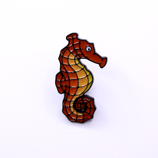 Enamel Pin Seahorse