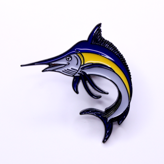 Blue Marlin Enamel Pin