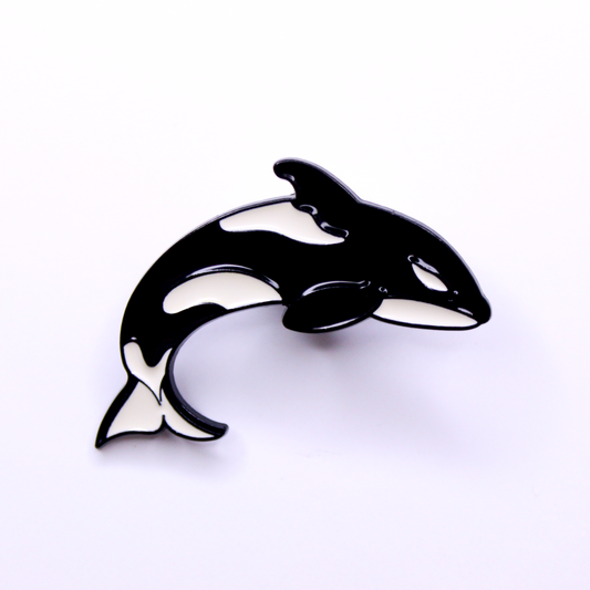Orca Enamel Pin