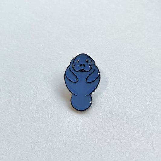 Manatee Enamel Pin