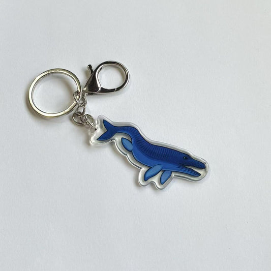 Mosasaur Keychain