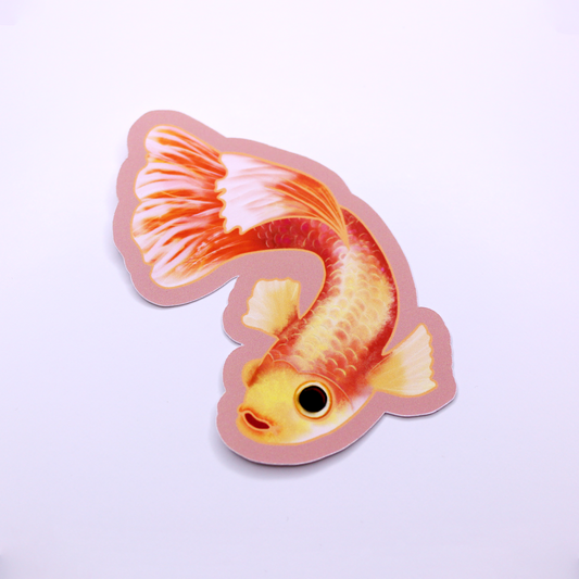 Guppy Origin Die Cut Sticker