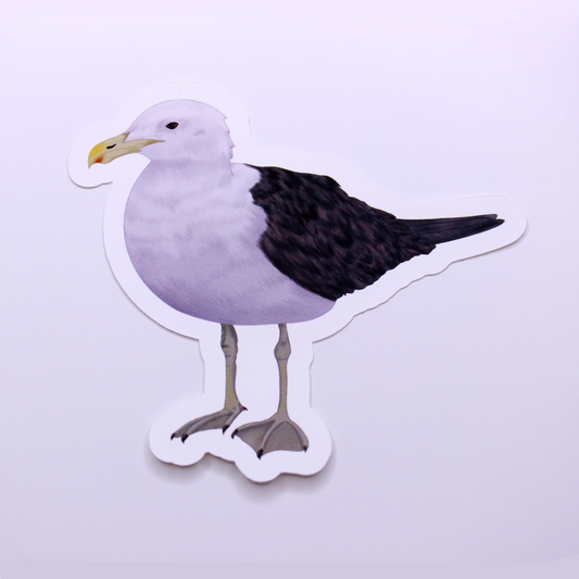 Seagull Die Cut Sticker