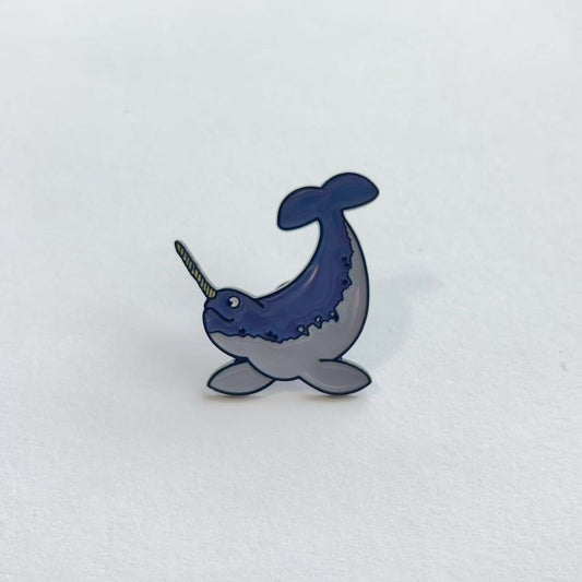 Narwhal Enamel Pin