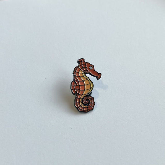 Enamel Pin Seahorse