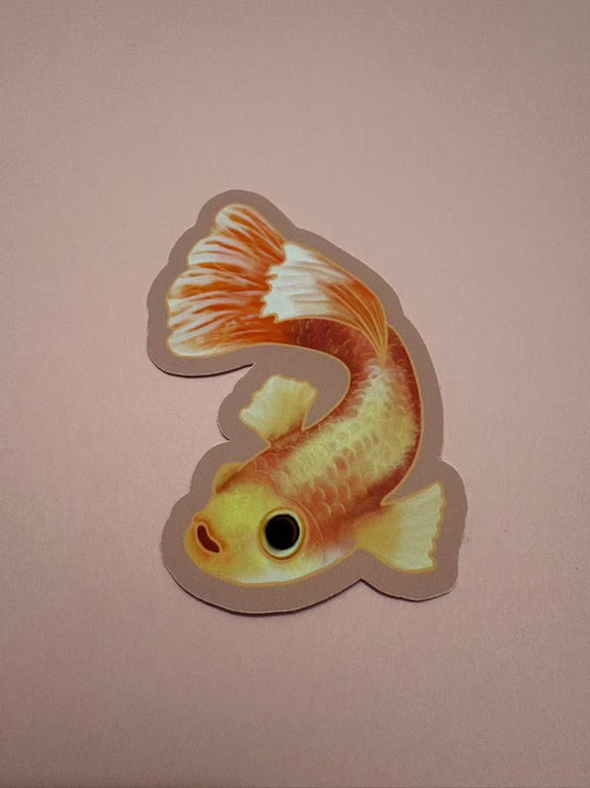 Guppy Origin Die Cut Sticker