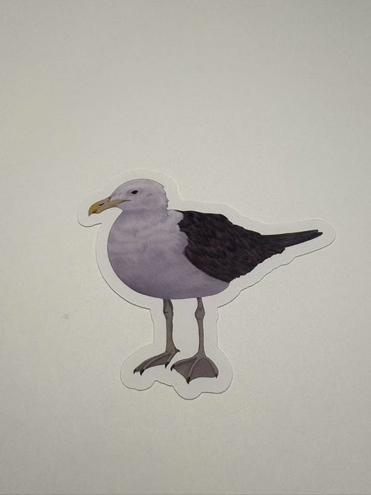 Seagull Die Cut Sticker