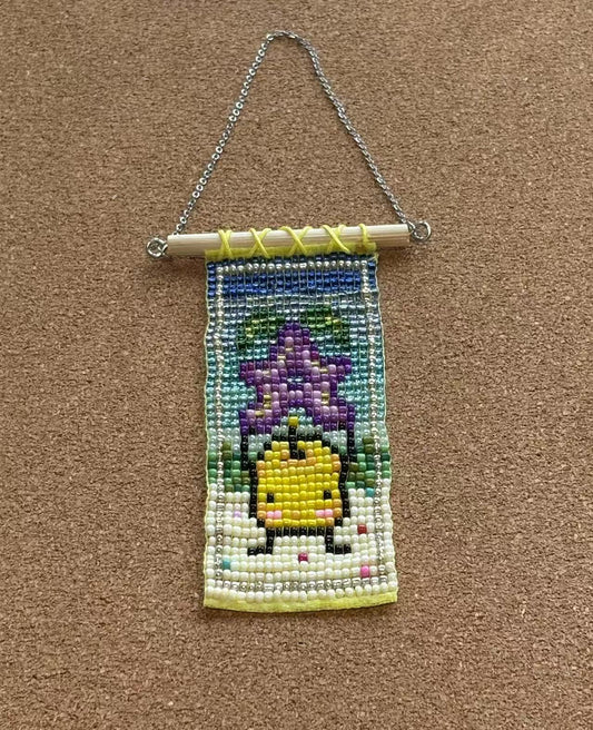 handcrafted beads hanging decoration